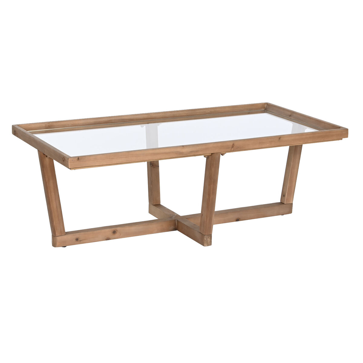 Soffbord Home ESPRIT Glas Gran 120 x 60 x 43 cm