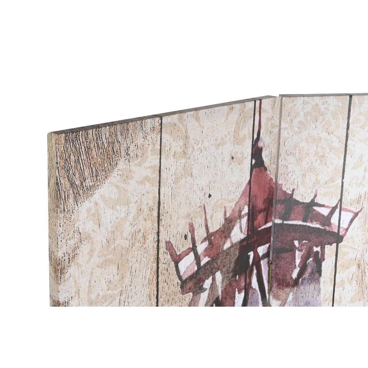 Skärm DKD Home Decor (121 x 2,5 x 180 cm) - 2