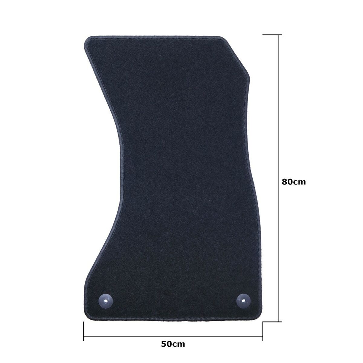 Set med bilgolvmattor OCC Motorsport OCCD0021 5 Delar - 7