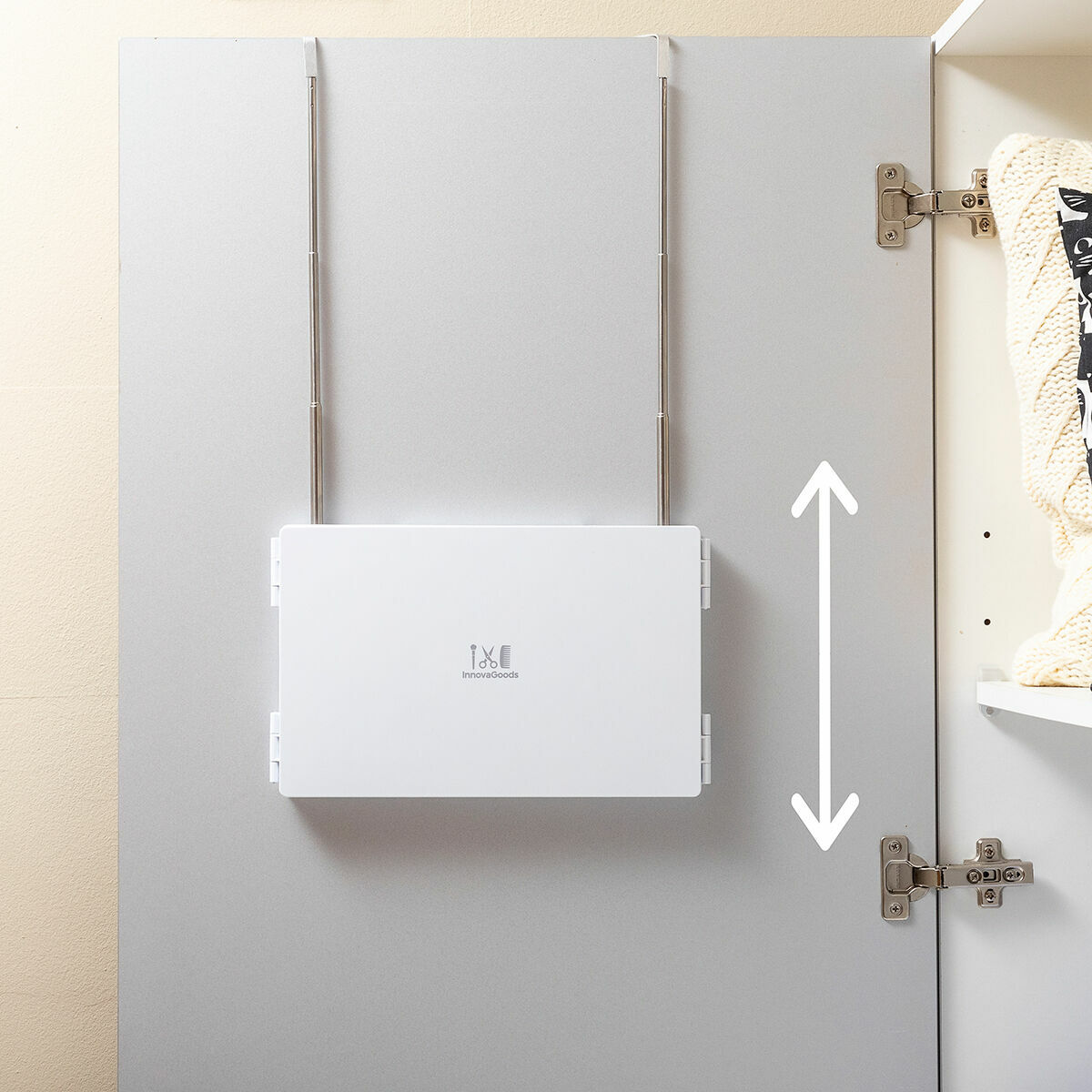 Badrumsspegel med LED-ljus och 360º sikt InnovaGoods (Renoverade C) - 4
