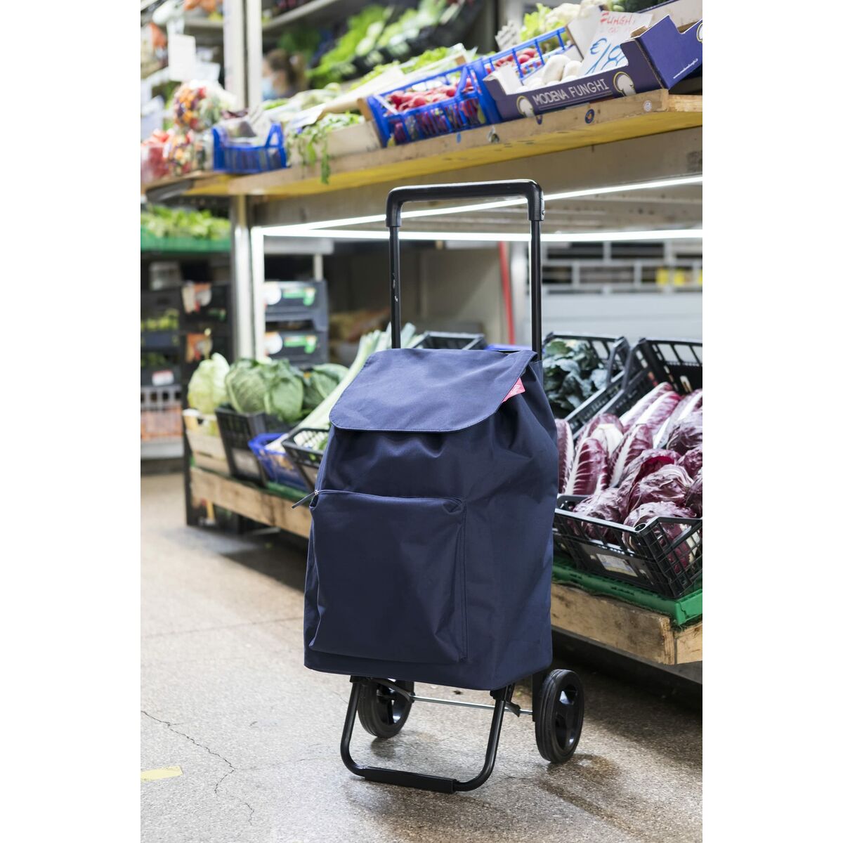 Kundvagn Gimi Argo 37 x 33 x 95,5 Blå 45 L - 2