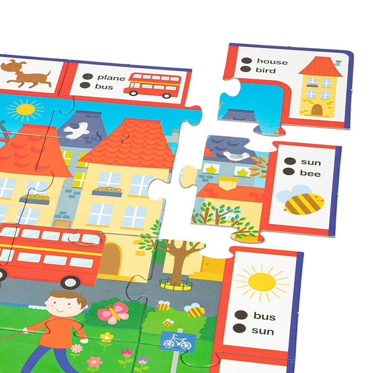 Utbildningsspel Lisciani Giochi Carotina Baby Happy English 4,5 x 14,5 x 3 cm Elektronik Pussel (6 antal) - 4