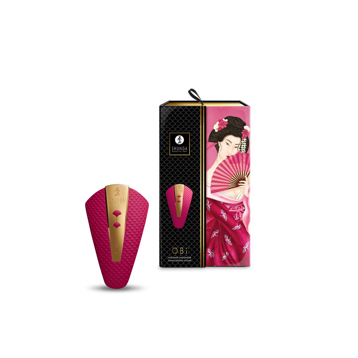Vibrator Shunga Obi Röd - 6