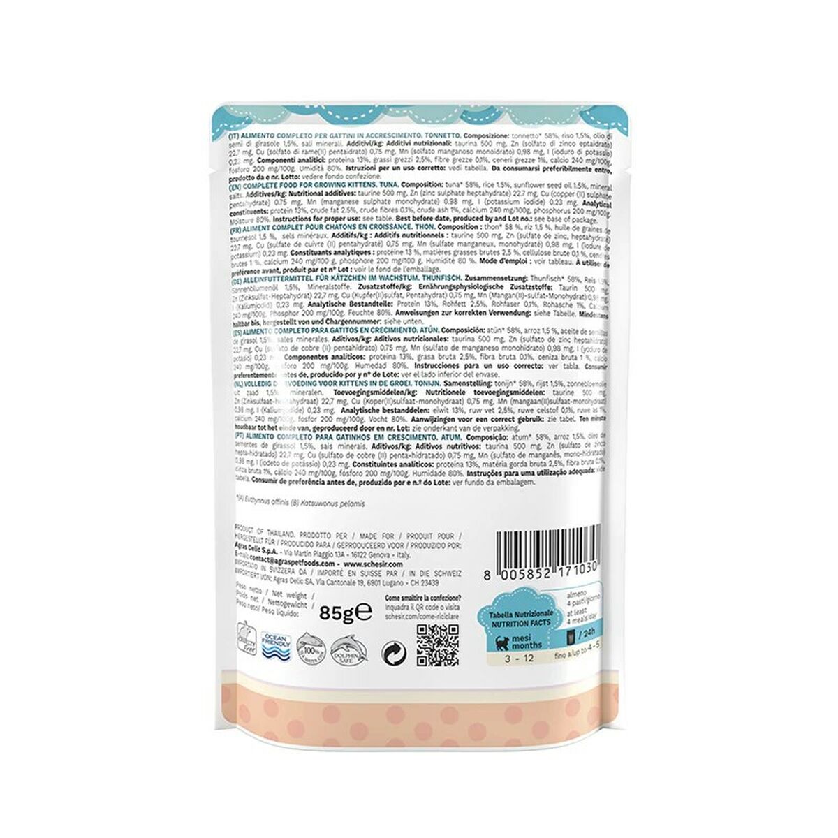 Kattmat Agras Pet Foods                                 Fisk 85 g - 2