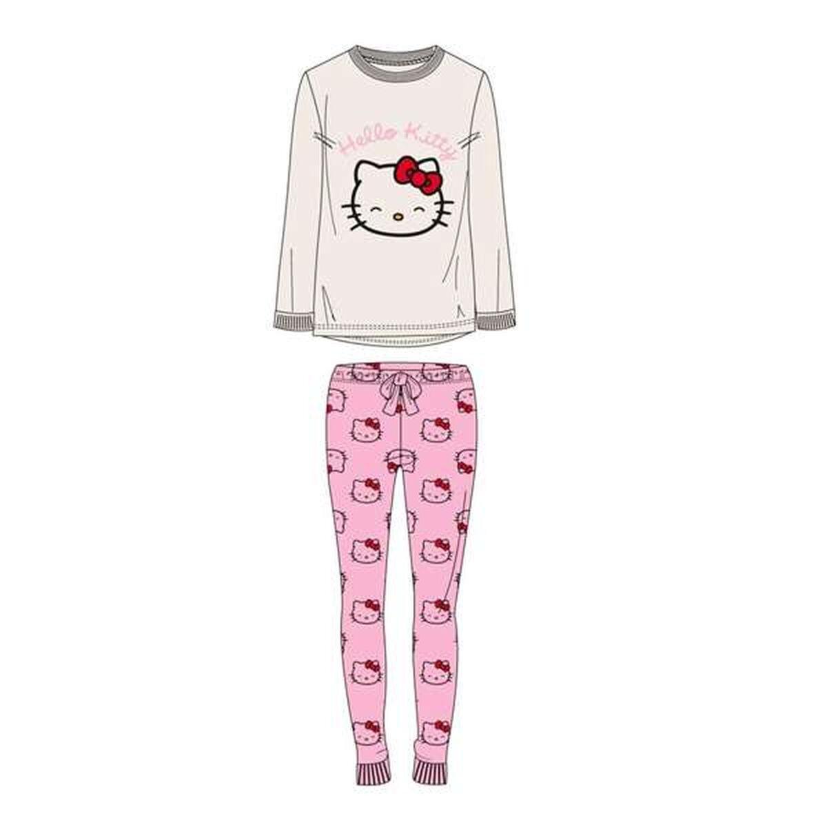Pyjamas Hello Kitty Rosa - 2