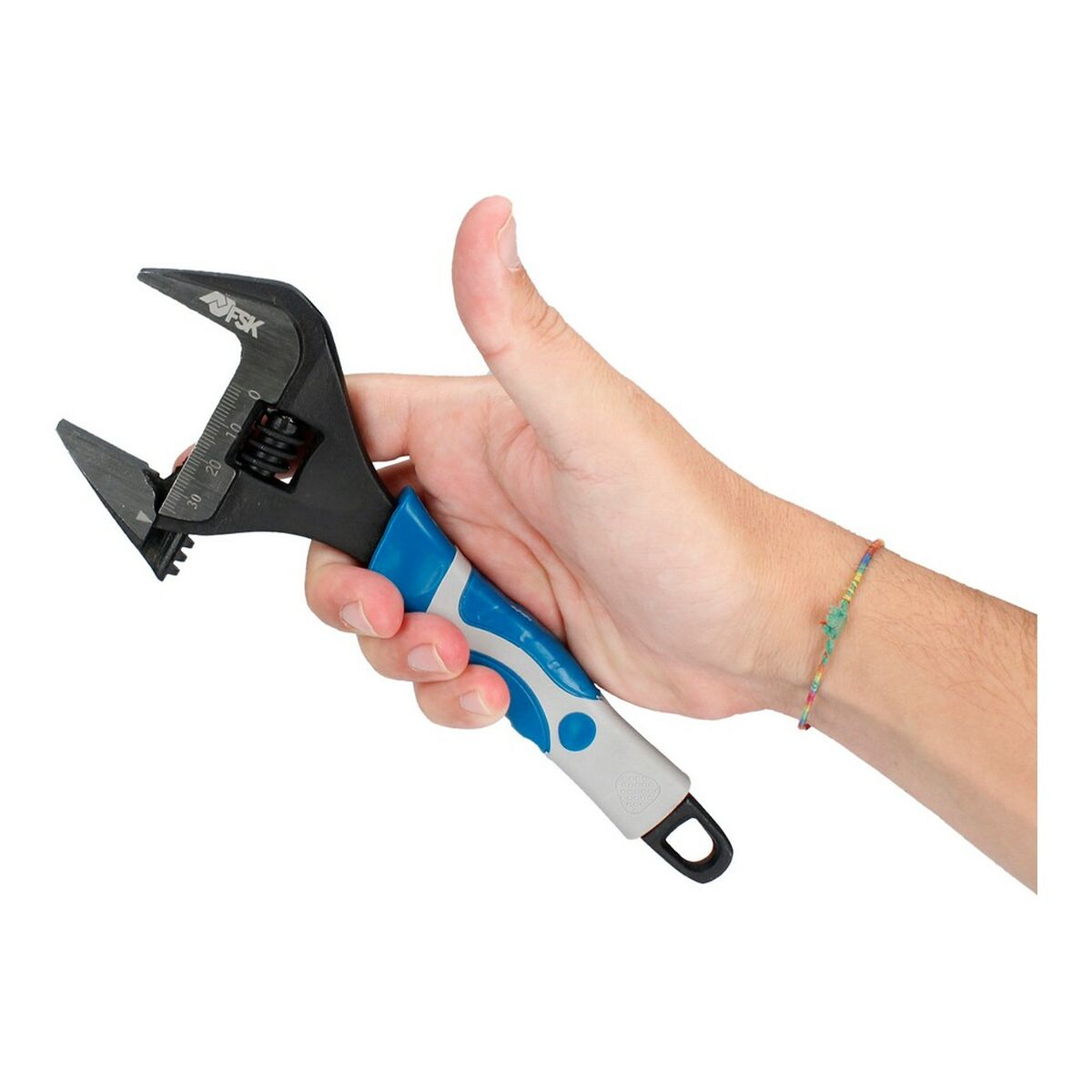 Justerbar skiftnyckel Ferrestock 8" 200 mm - 11