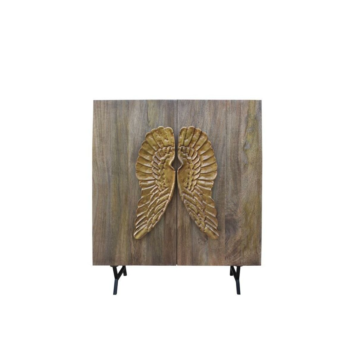 Skänk DKD Home Decor Brun Gyllene Mangoträ 100 x 45 x 120 cm 100 x 50 x 120 cm - 3
