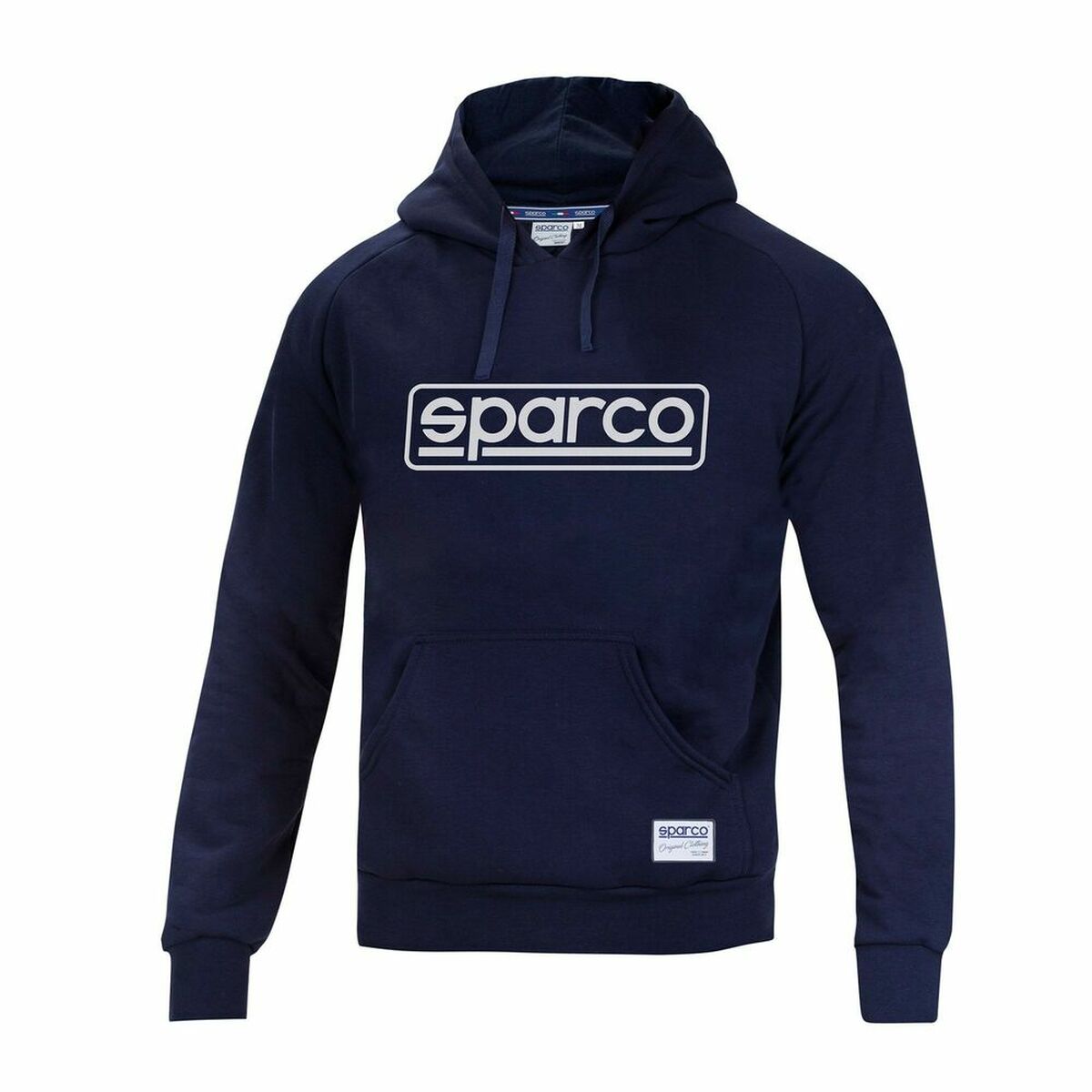Tröja med huva Sparco Frame Marinblå S - 3