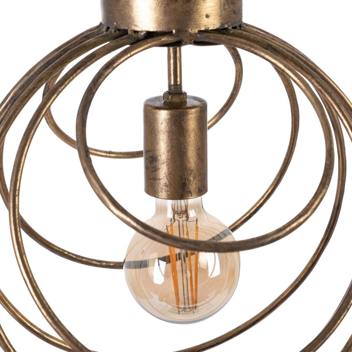 Taklampa Gyllene Järn 40 W 220-240 V 29 x 29 x 31 cm - 2