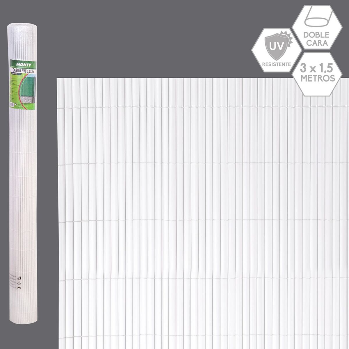 Rotting Vit PVC 1 x 300 x 150 cm - 6