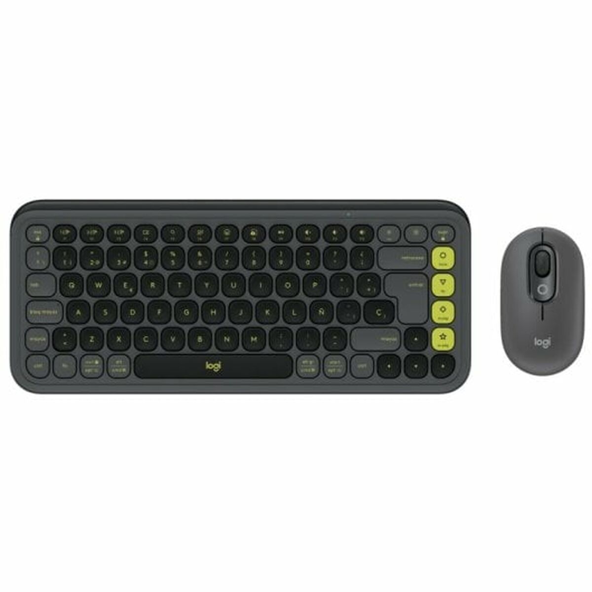 Tangentbord Logitech 920-013118 Grå QWERTY