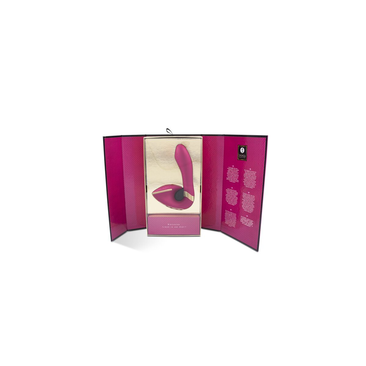 Massagemedel Shunga Soyo Röd Fuchsia - 3