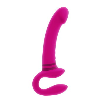 Smekningsapparat Double Penetration Gender X Rosa