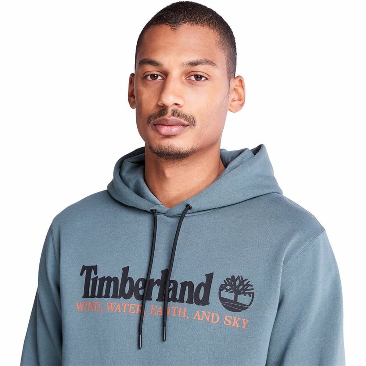 Tröja med huva Herr Timberland WWES Blå - 4