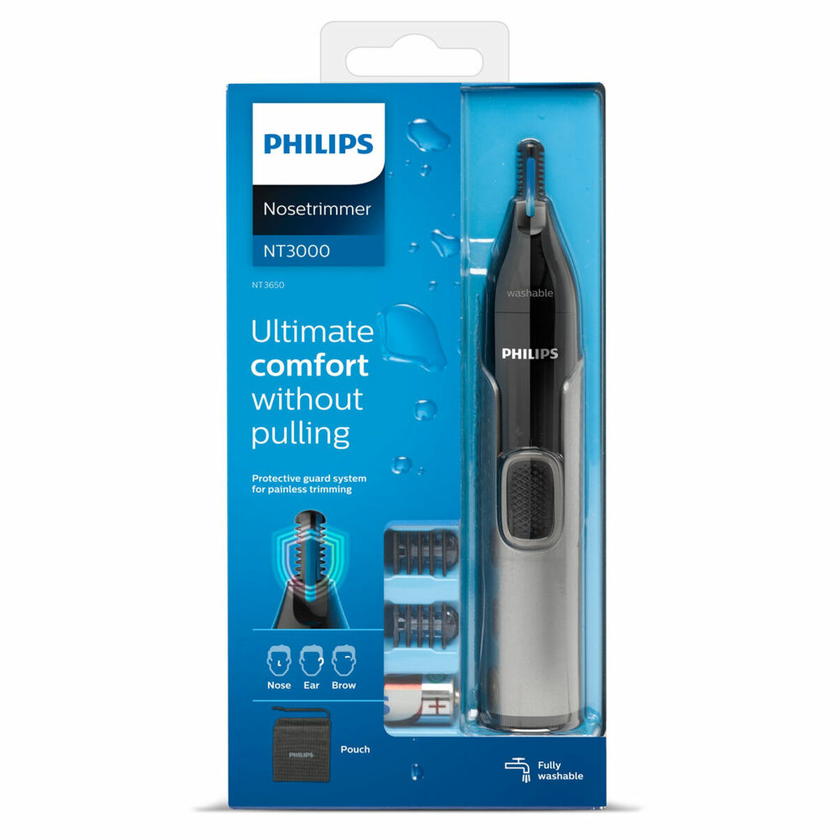 Trimmer för Näsa och Öron Philips NT3650/16 - 3