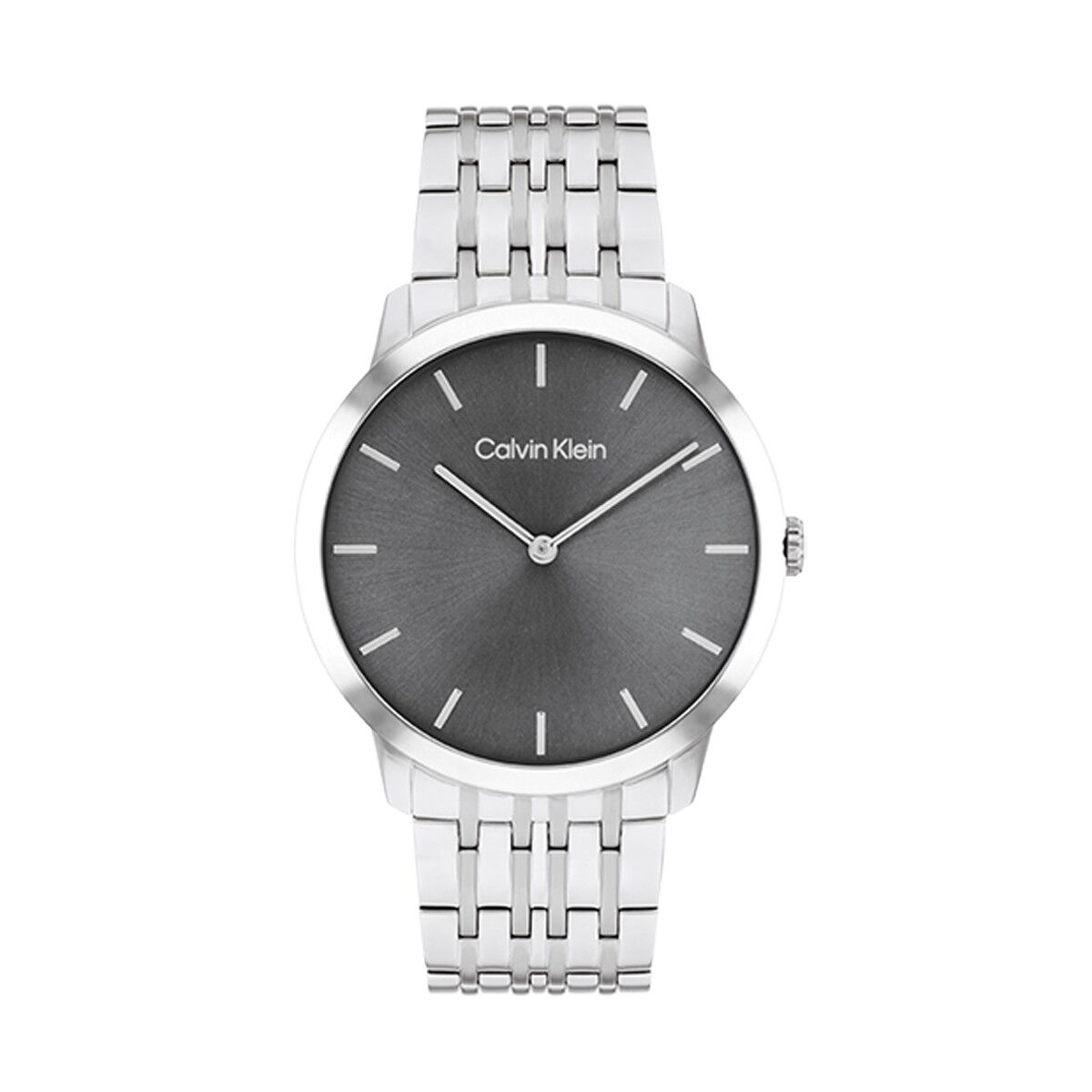 Herrklocka Calvin Klein 25300006 Grå Silvrig (Ø 40 mm)