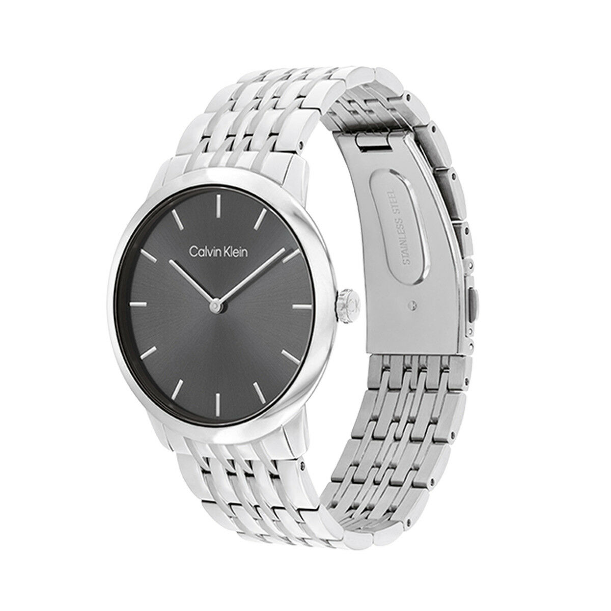 Herrklocka Calvin Klein 25300006 Grå Silvrig (Ø 40 mm) - 2