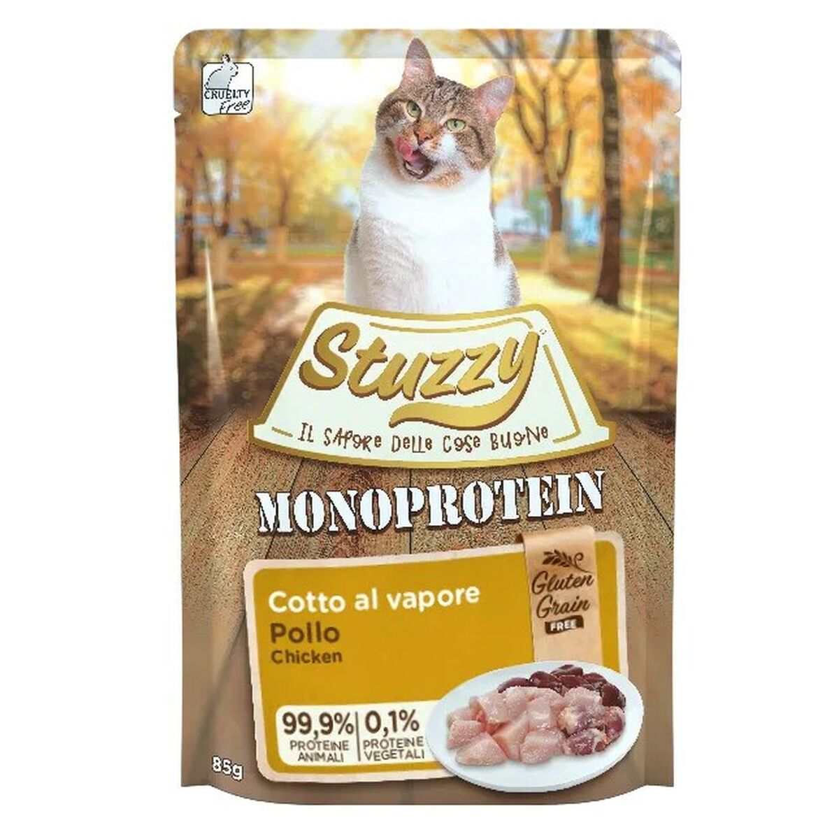 Kattmat Agras Pet Foods STUZZY Monoprotein Kitten Chicken Kyckling 85 g