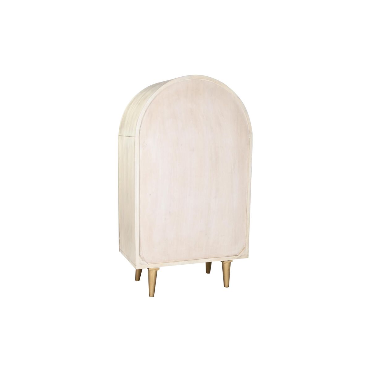 Skänk DKD Home Decor 80 x 45 x 140 cm Naturell Vit Mangoträ - 2