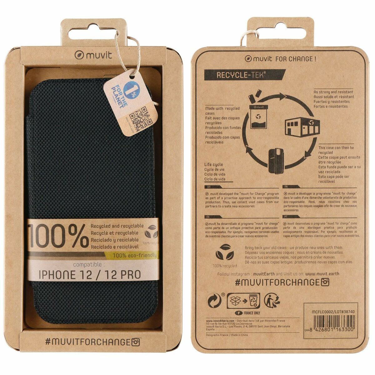Mobilfodral Muvit MCFLC0002 - 4