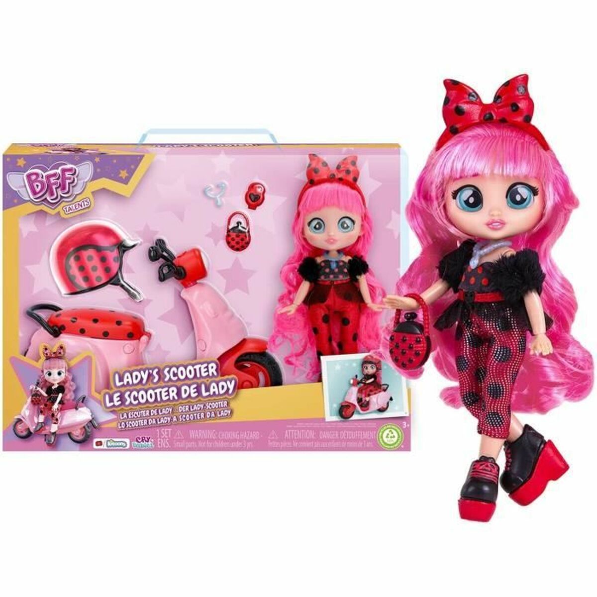 Docka IMC Toys Scooter Lady - 2