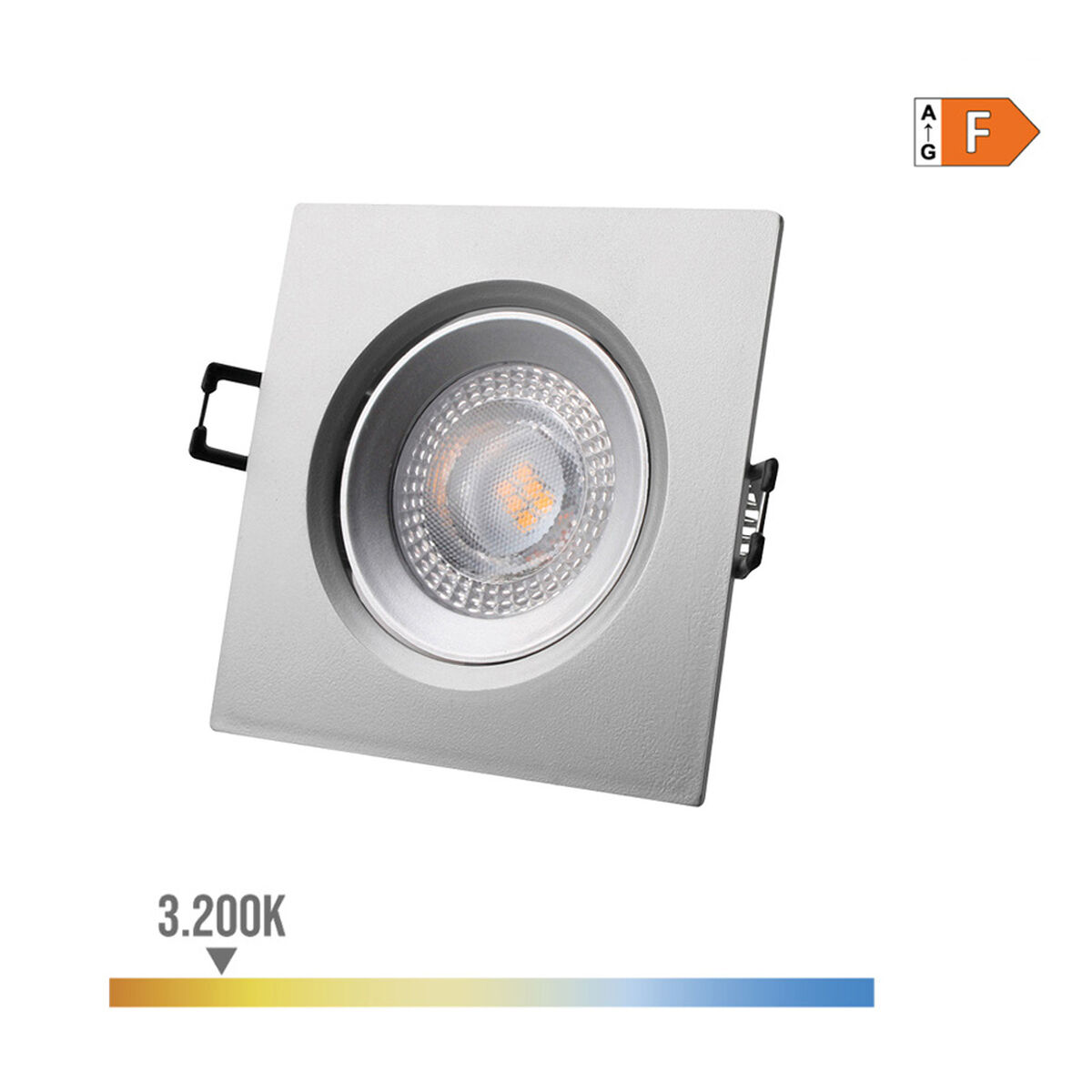 Inbyggt spotlight EDM 31658 Downlight F 5 W 380 lm 3200 Lm (3200 K) - 4