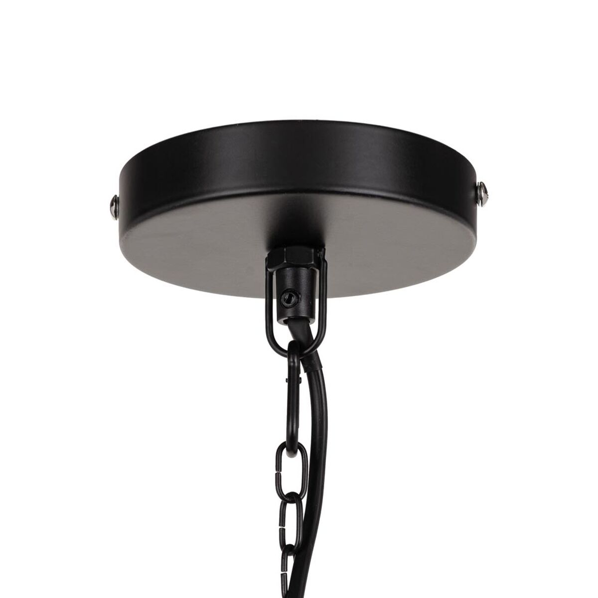 Taklampa 34 x 34 x 51 cm Svart Järn Ø 34 cm - 2