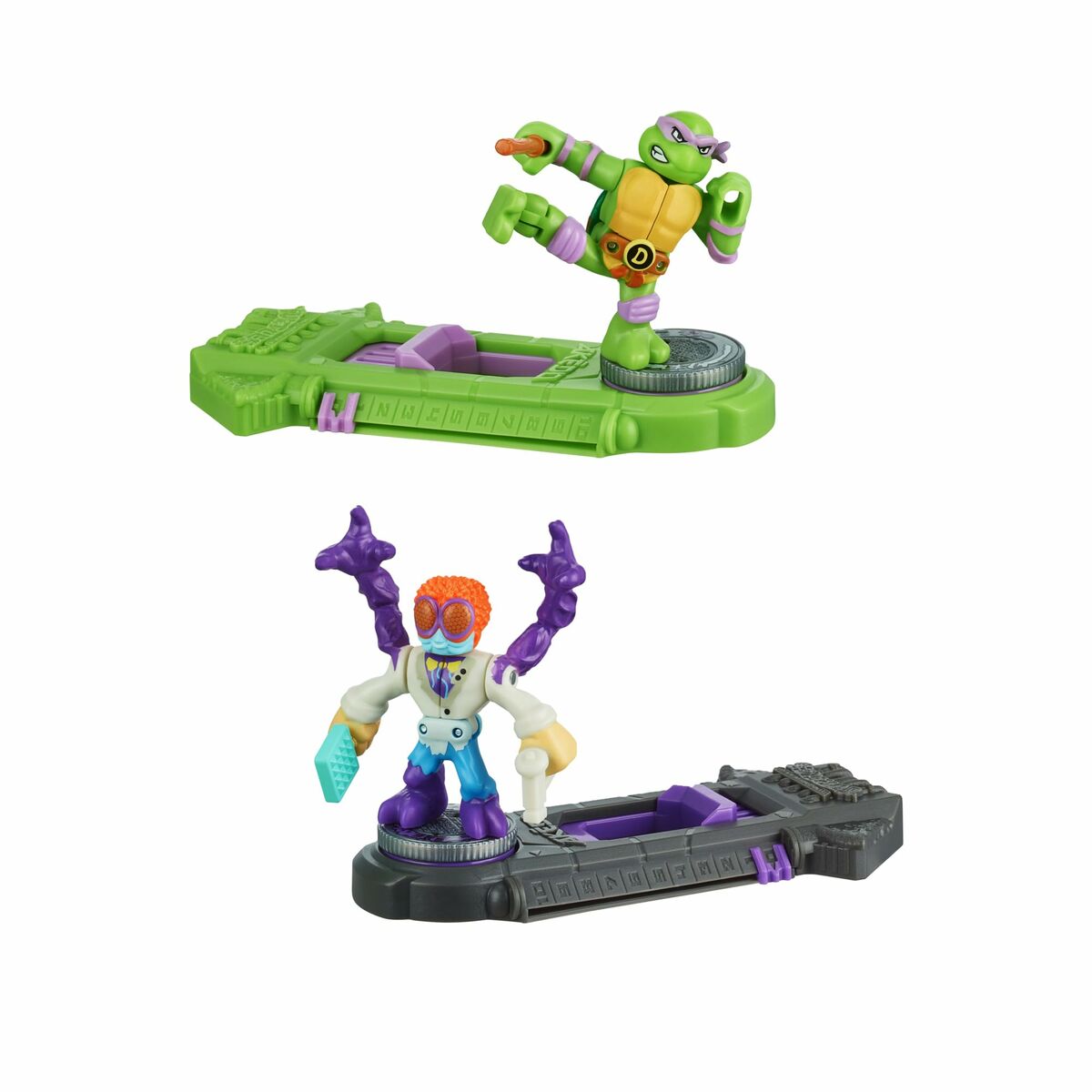 Stridsfigurer Teenage Mutant Ninja Turtles Legends of Akedo: Donatello vs Baxter Stockman - 2