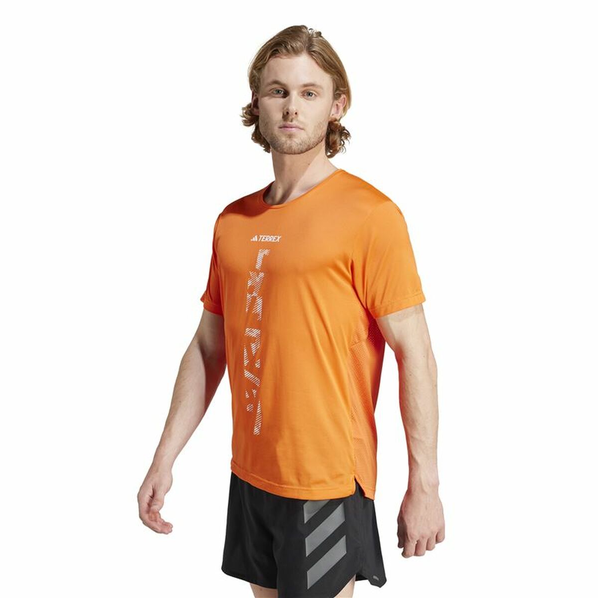 T-shirt med kortärm Herr Adidas Agravic Terrex Orange - 2