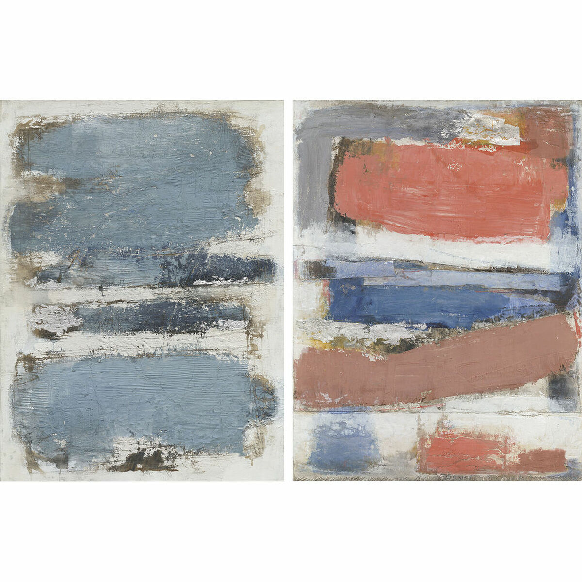 Kanvas DKD Home Decor Furu Kanvas 90 x 2,4 x 120 cm - 9