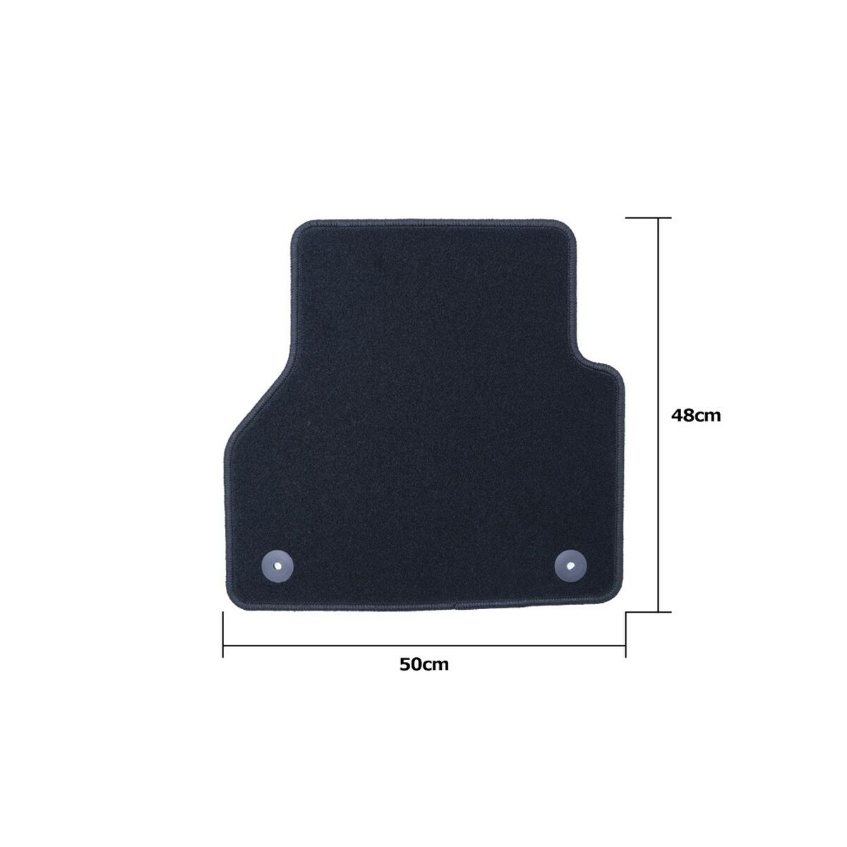 Set med bilgolvmattor OCC Motorsport OCCD0029 5 Delar - 8