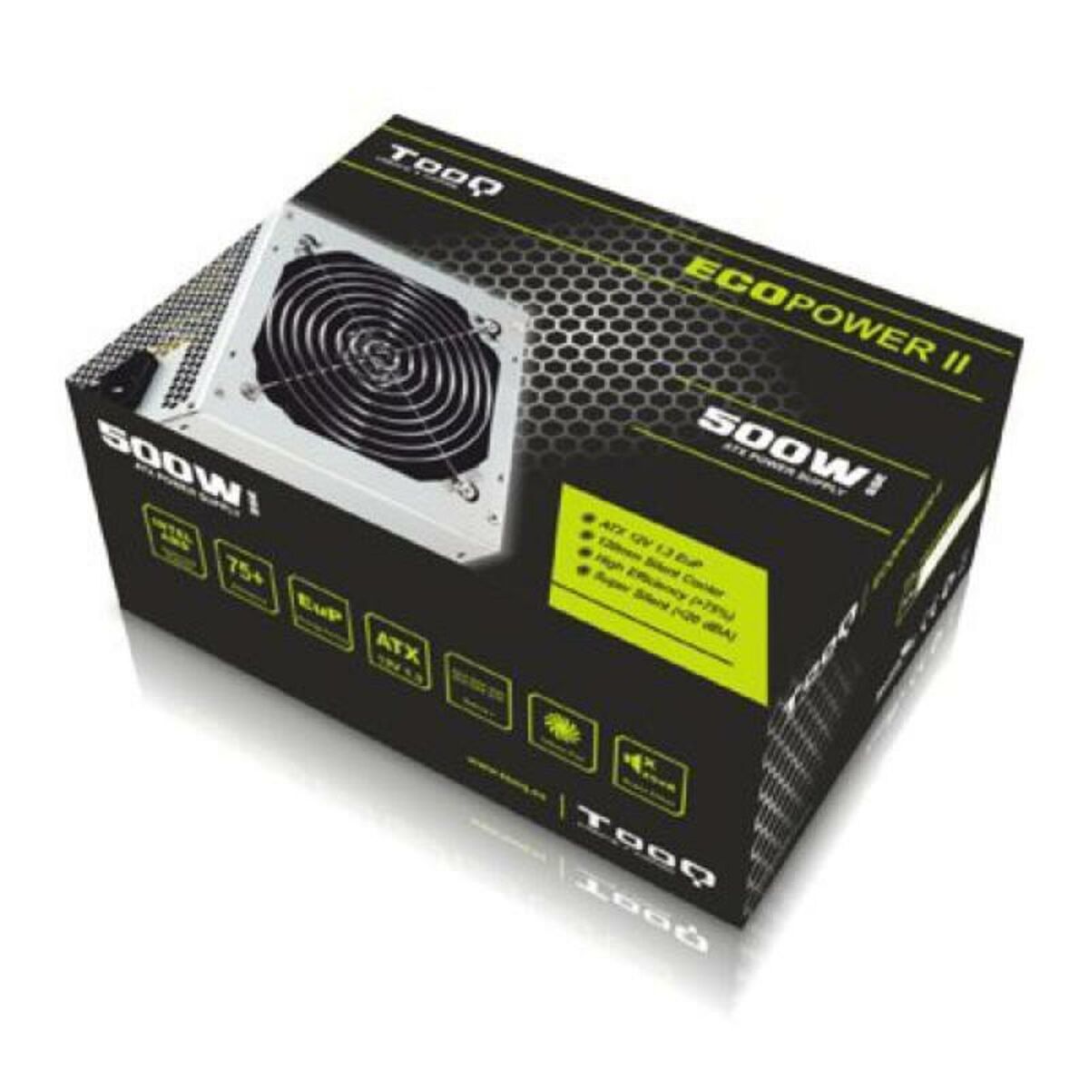Strömtillförsel TooQ TQEP-500SSE ATX 500W ATX 500 W RoHS - 2