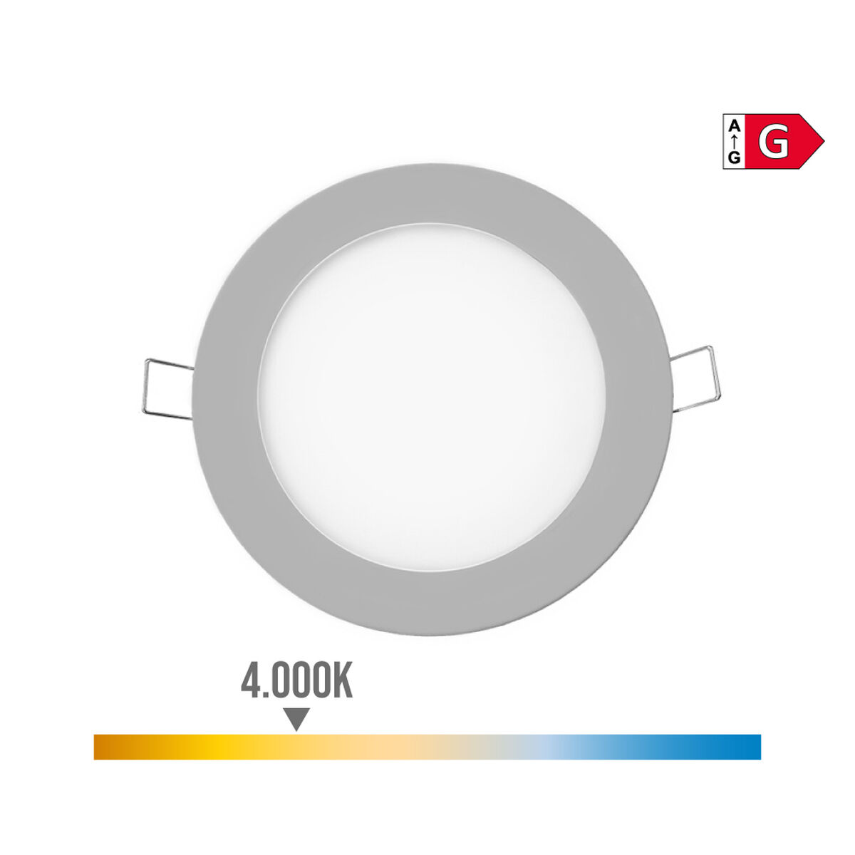 Inbyggt spotlight EDM 31604 Downlight A G 6 W 320 Lm (4000 K) - 4