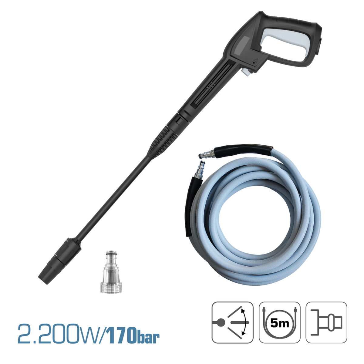 Jet Tvätt Koma Tools Pro Series 170 bar - 3