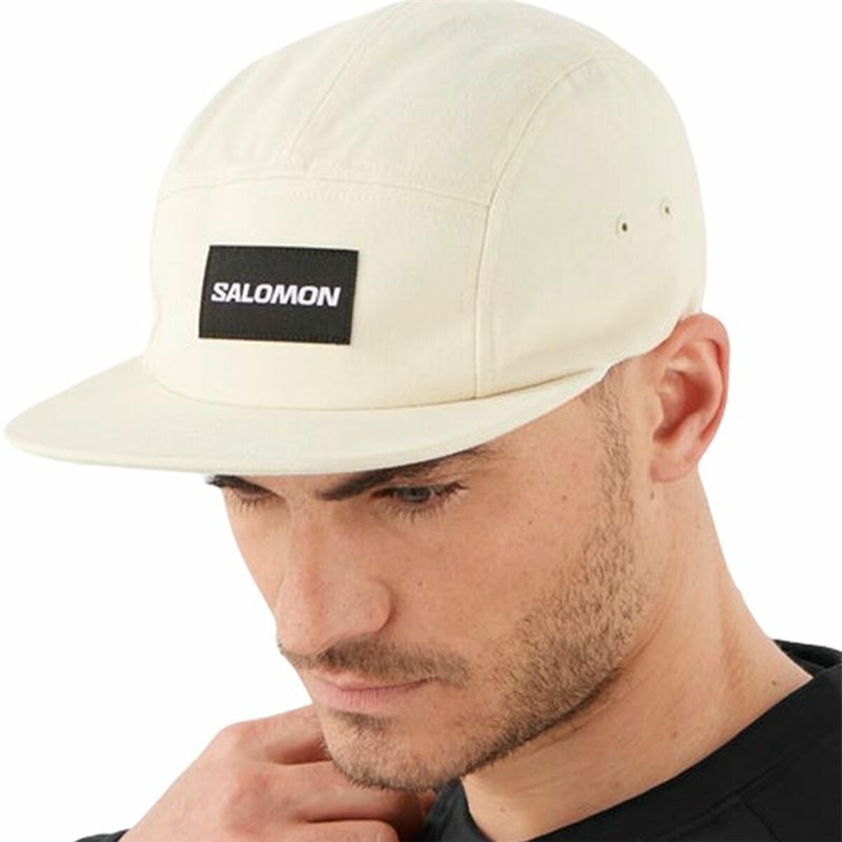 Keps Salomon Five Rainy Beige One size - 2