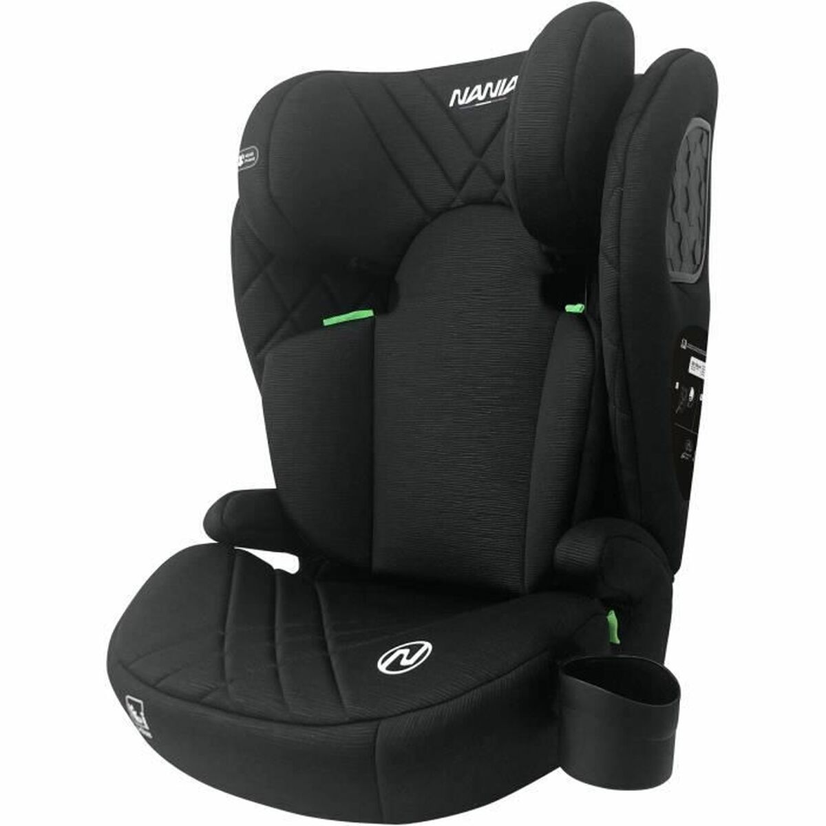 Bilstol Nania Svart ECE R129/04