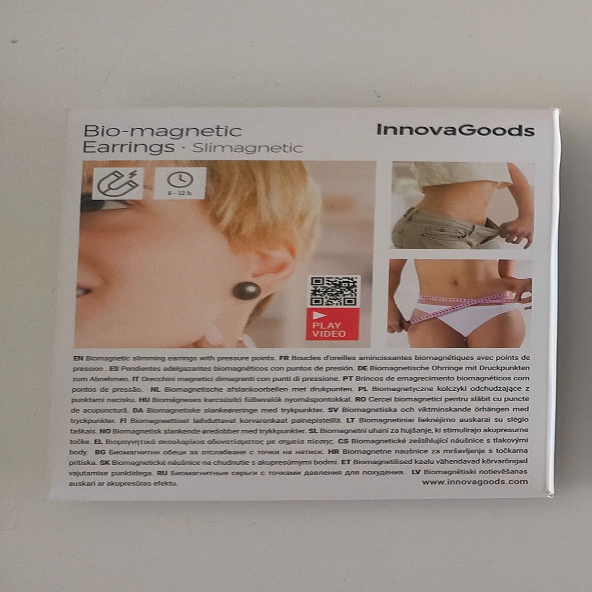 Biomagnetiska örhängen för viktnedgång Slimagnetic InnovaGoods - 26