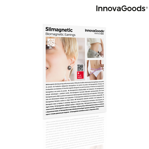 Biomagnetiska örhängen för viktnedgång Slimagnetic InnovaGoods - 2