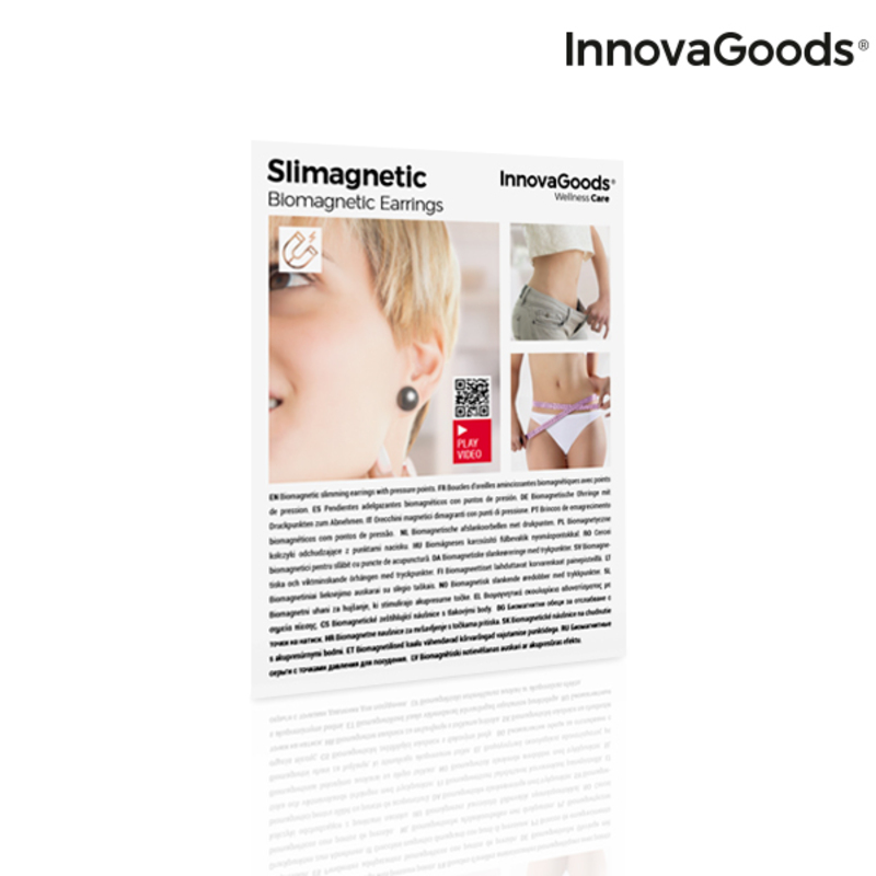 Biomagnetiska örhängen för viktnedgång Slimagnetic InnovaGoods - 8