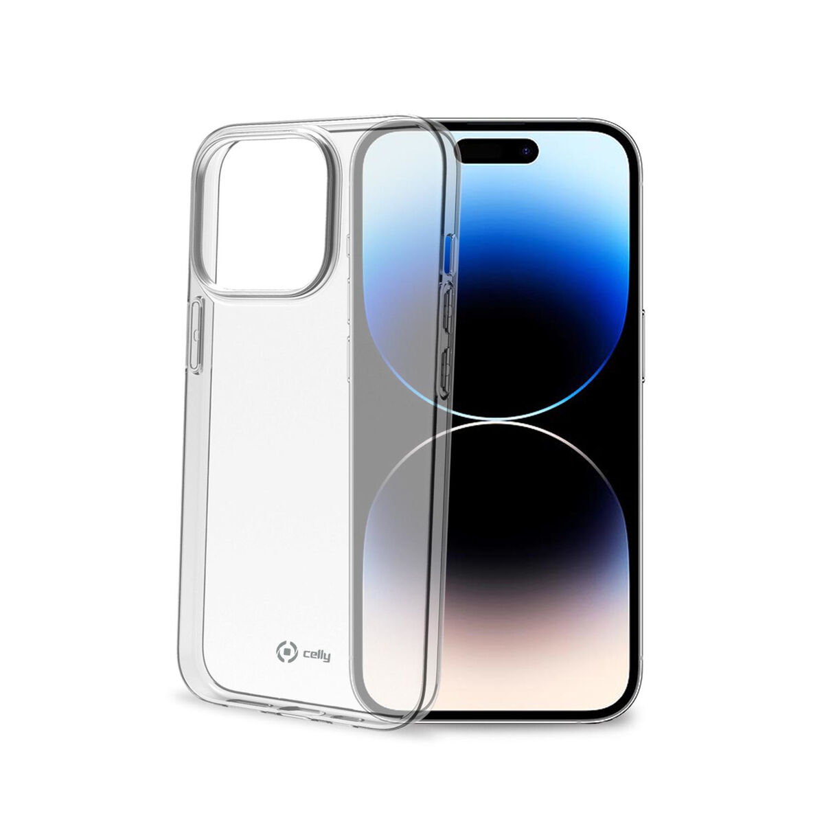 Mobilfodral Celly iPhone 14 Pro Svart Transparent - 2