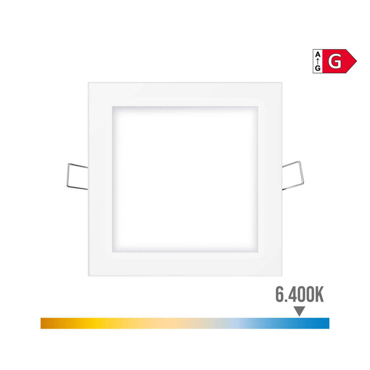 Inbyggt spotlight EDM 31605 Downlight A G 6 W 320 Lm (6400 K) - 4
