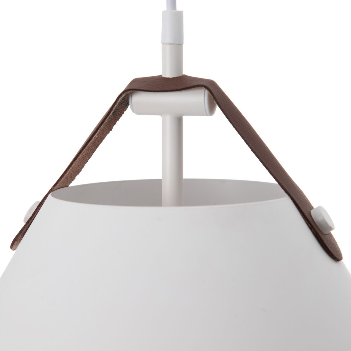 Taklampa 27 x 27 x 32 cm Metall Vit Ø 10 cm - 8