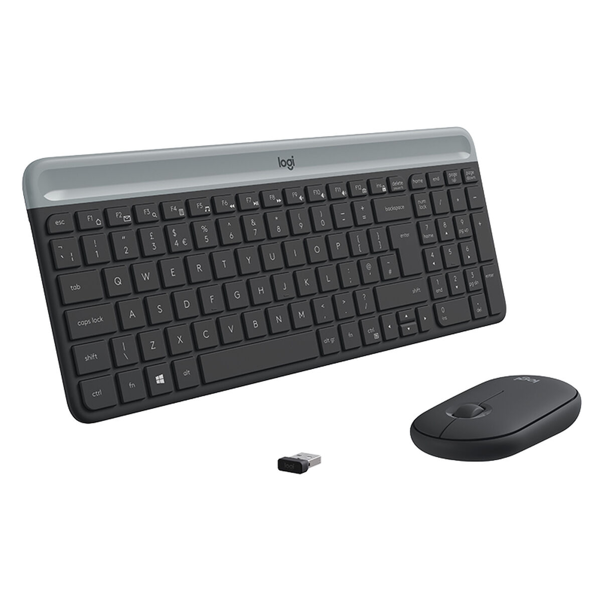 Tangentbord och Mus Logitech 920-009196 Svart QWERTY - 6