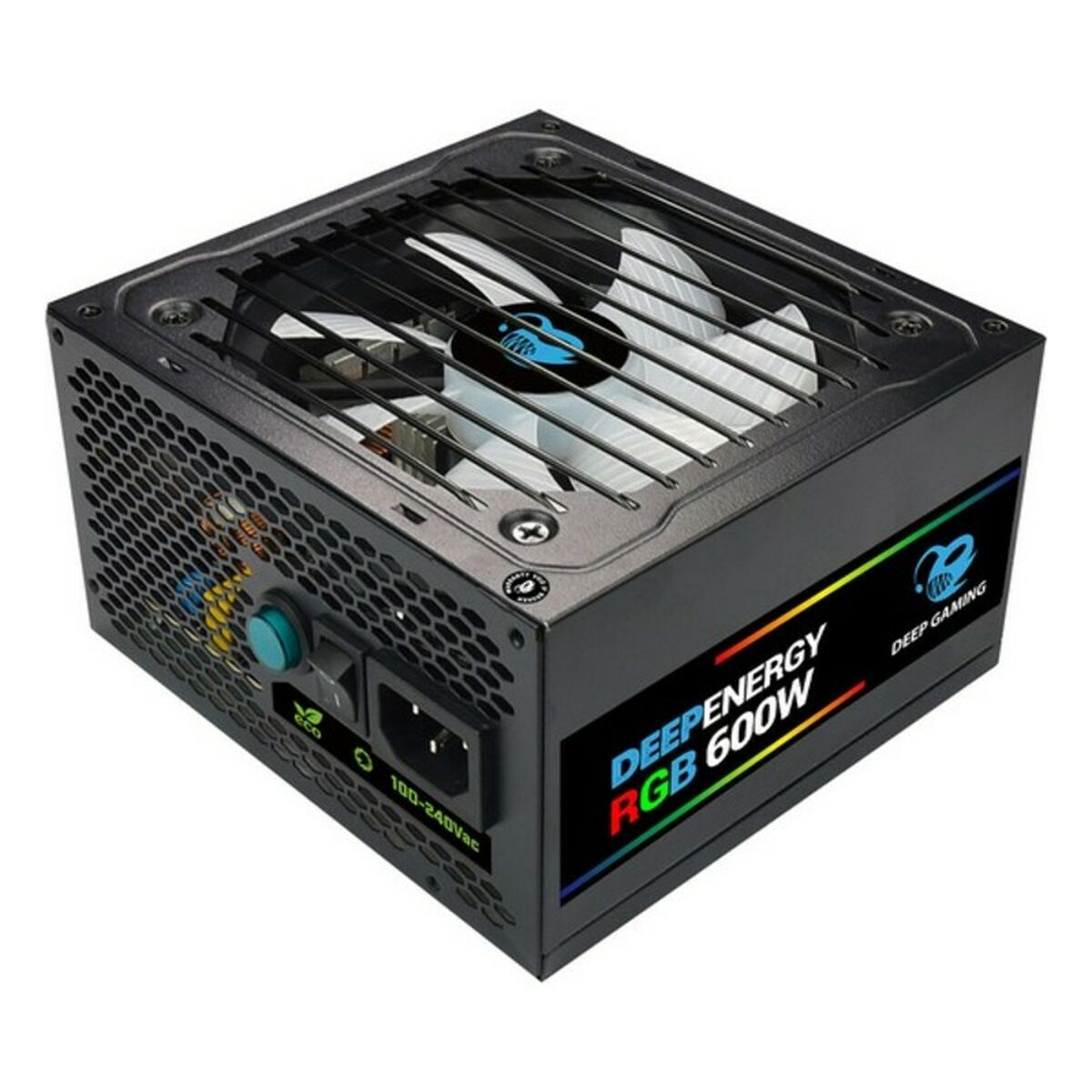Strömtillförsel CoolBox DeepEnergy RGB600 ATX 600 W 80 Plus Bronze RGB - 3