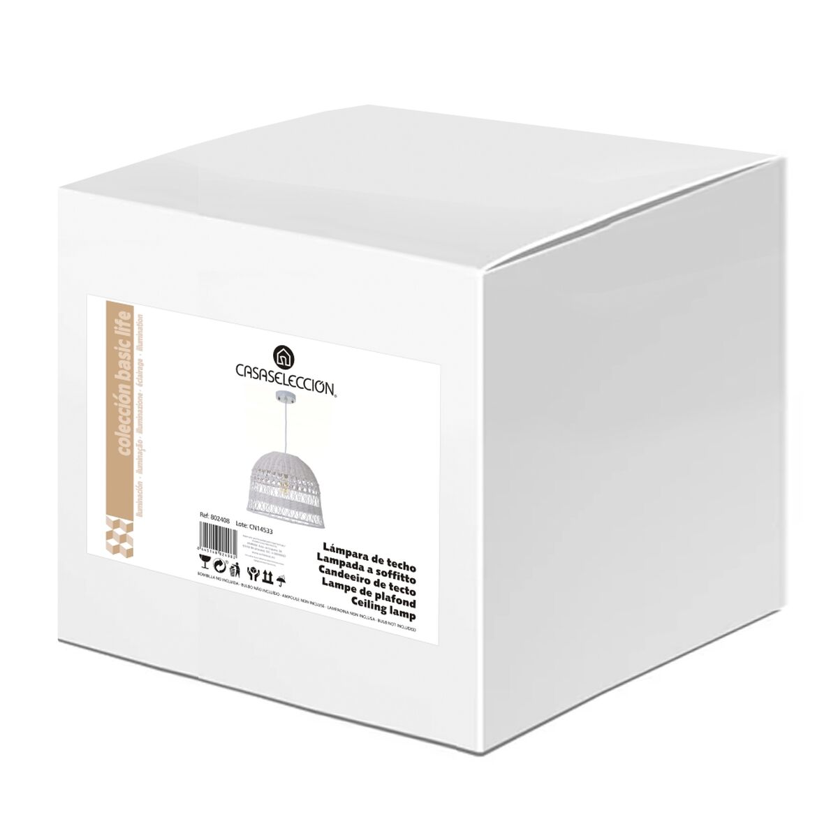 Taklampa Vit 60 W - 5