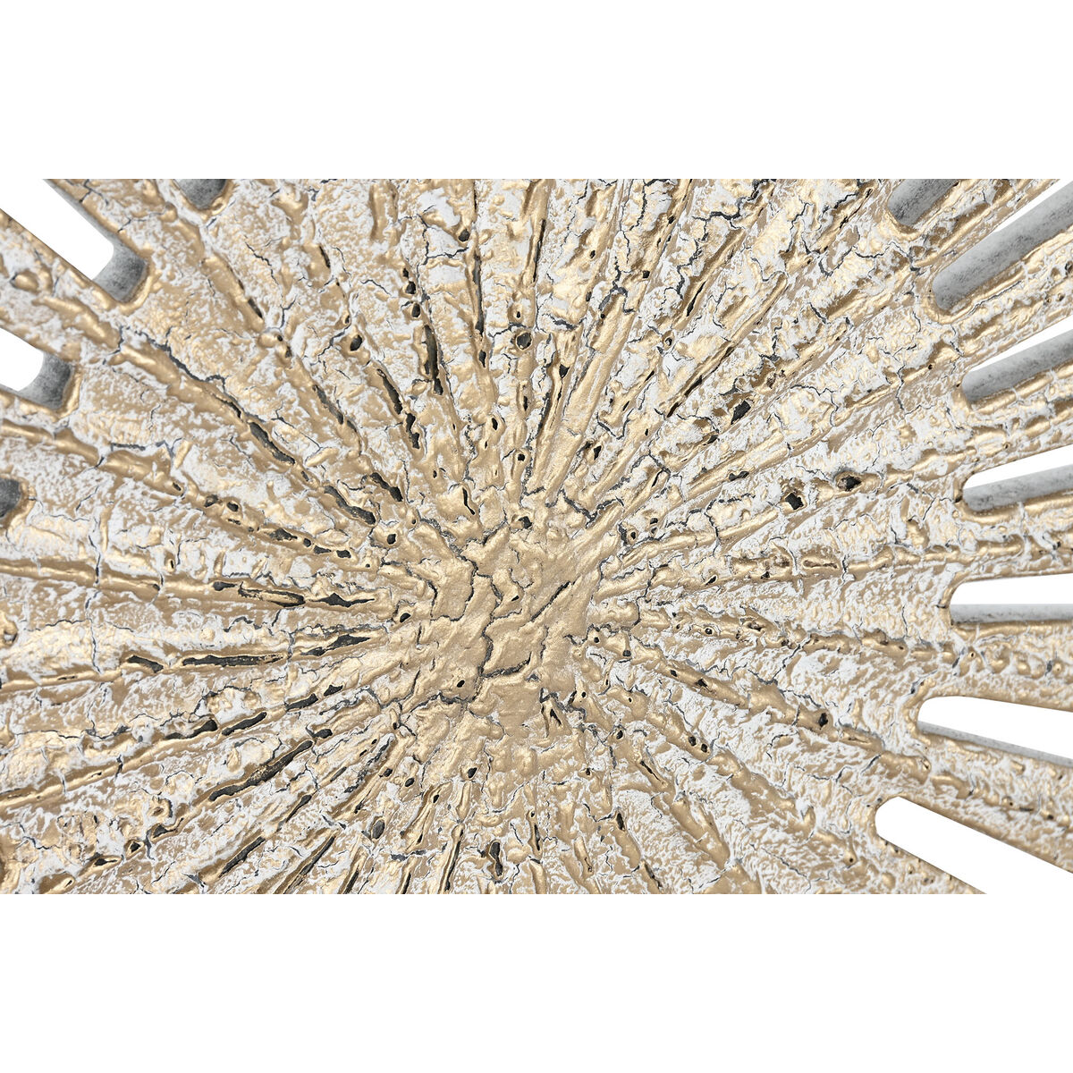 Väggdekoration Home ESPRIT Vit Gyllene Neoklassisk 91 x 3 x 91 cm - 3