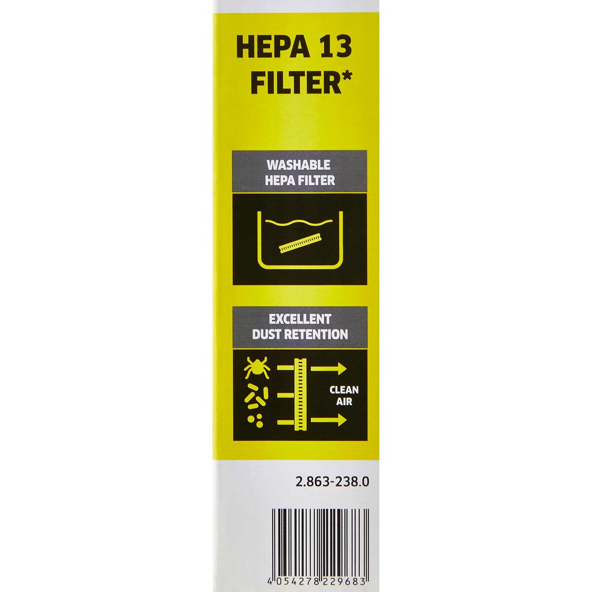 HEPA-filter Kärcher 2.863-238.0 (1 antal) - 6
