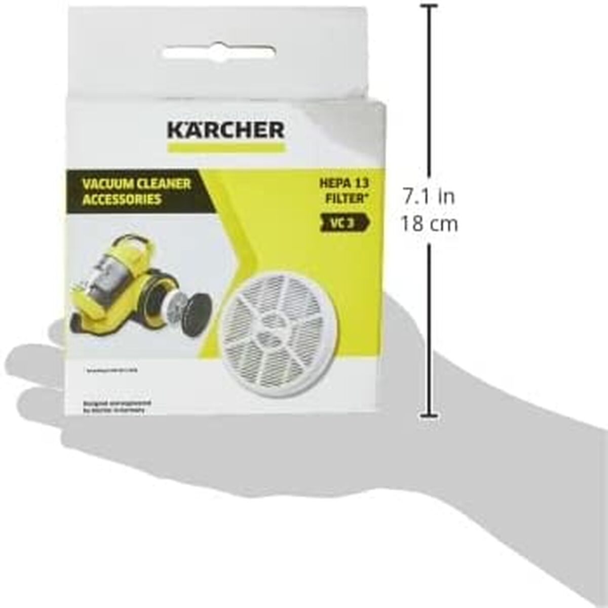 HEPA-filter Kärcher 2.863-238.0 (1 antal) - 7