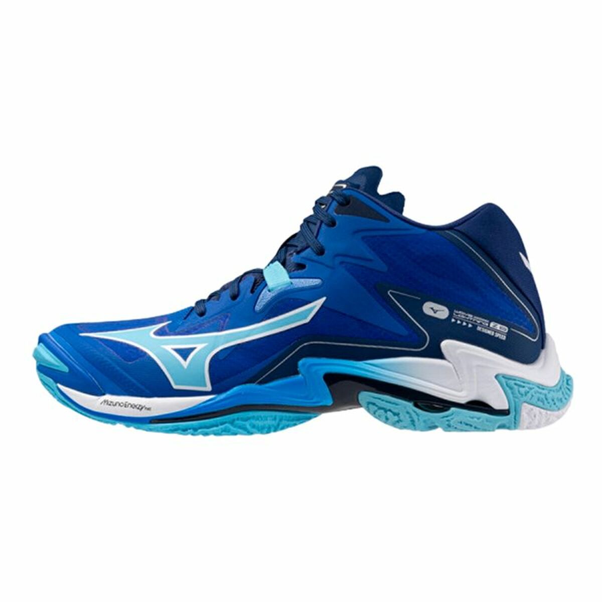 Gymnastikskor, Herr Mizuno Wave Lightning Z8 Mid Blå Volleyball - 2