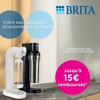 Sodamaskin Brita sodaTRIO noir